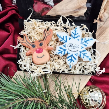 Pierniki świąteczne z Twoim logo- box