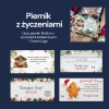 Piernik Świąteczny Kartka z Życzeniami